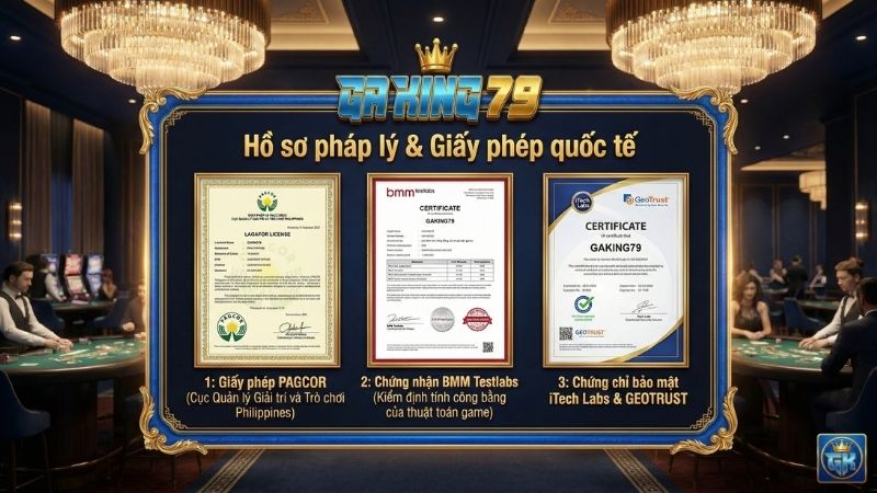 Giấy phép hoạt động rõ ràng
